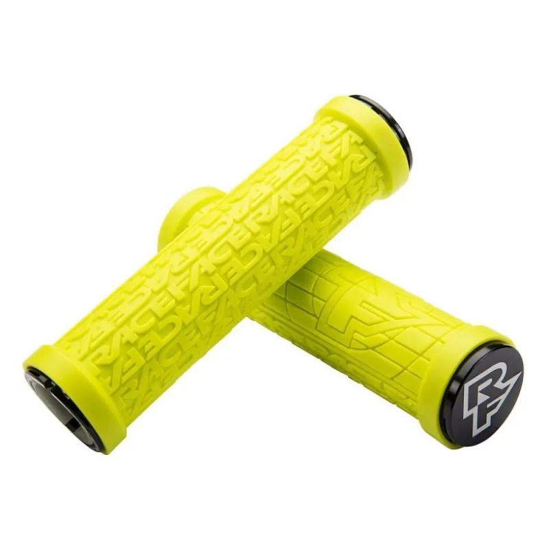 Ultima șansă Manșoane pentru bicicletă RACE FACE Grippler 30mm Lock on Yellow